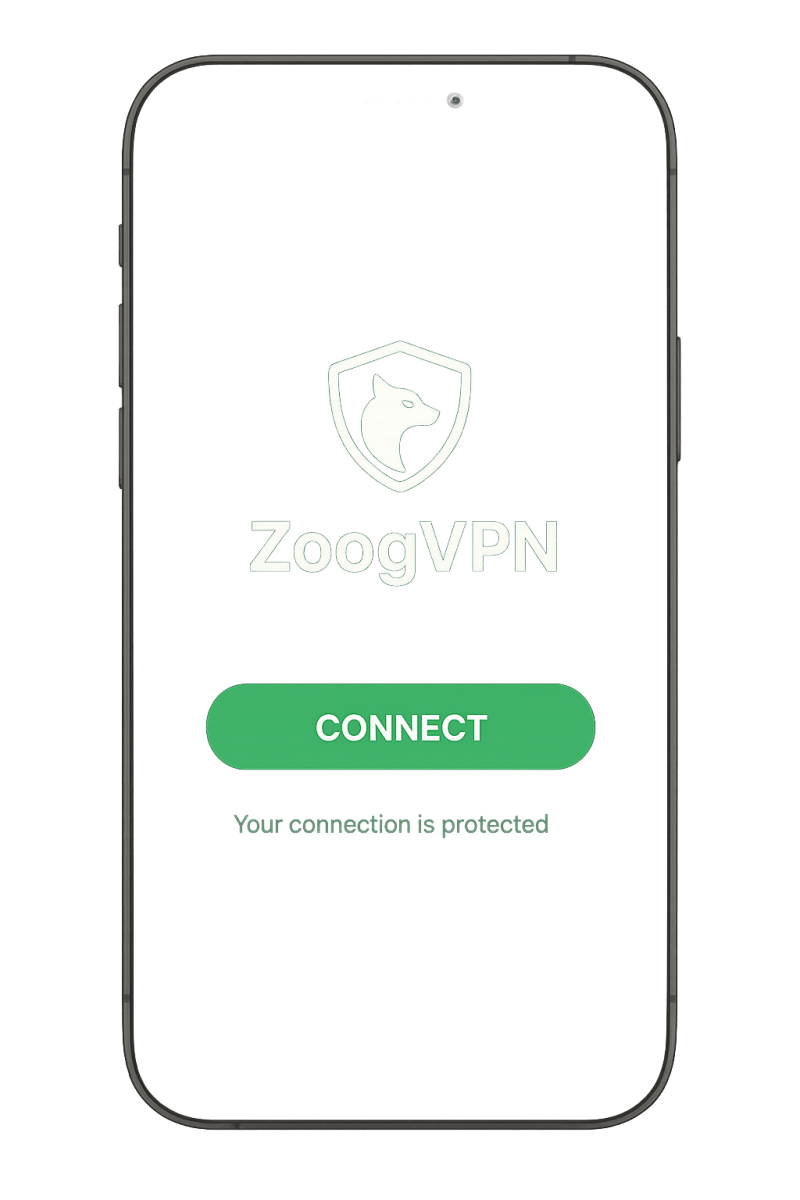 ZoogVPN App Screenshot